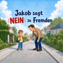Personalisiertes Kinderbuch „Nein zu Fremden“