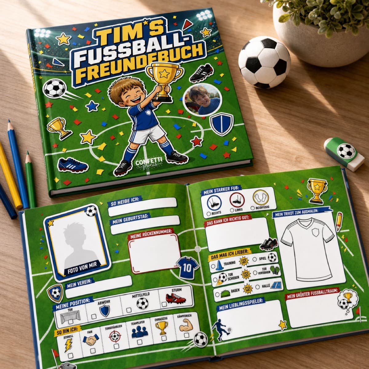 Fußball-Freundebuch Vorschau 1