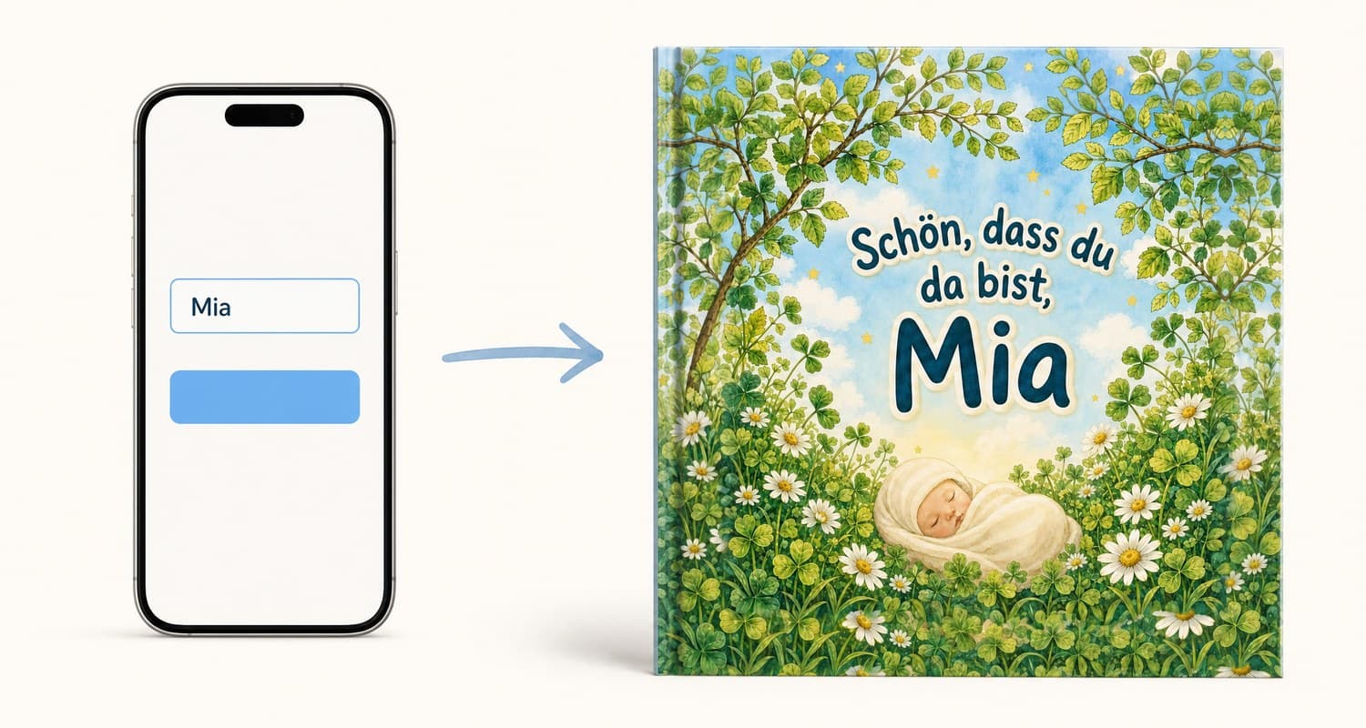 So entsteht euer persönliches Geburtsbuch