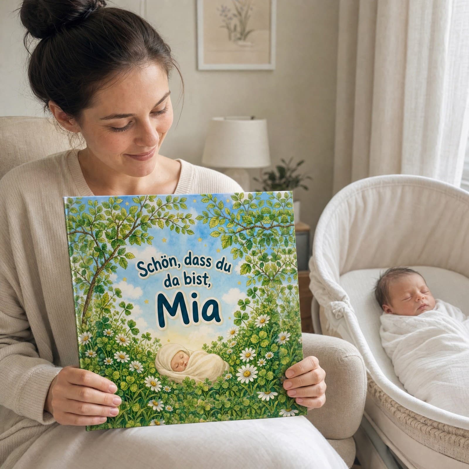 Kind liest sein persönliches Buch
