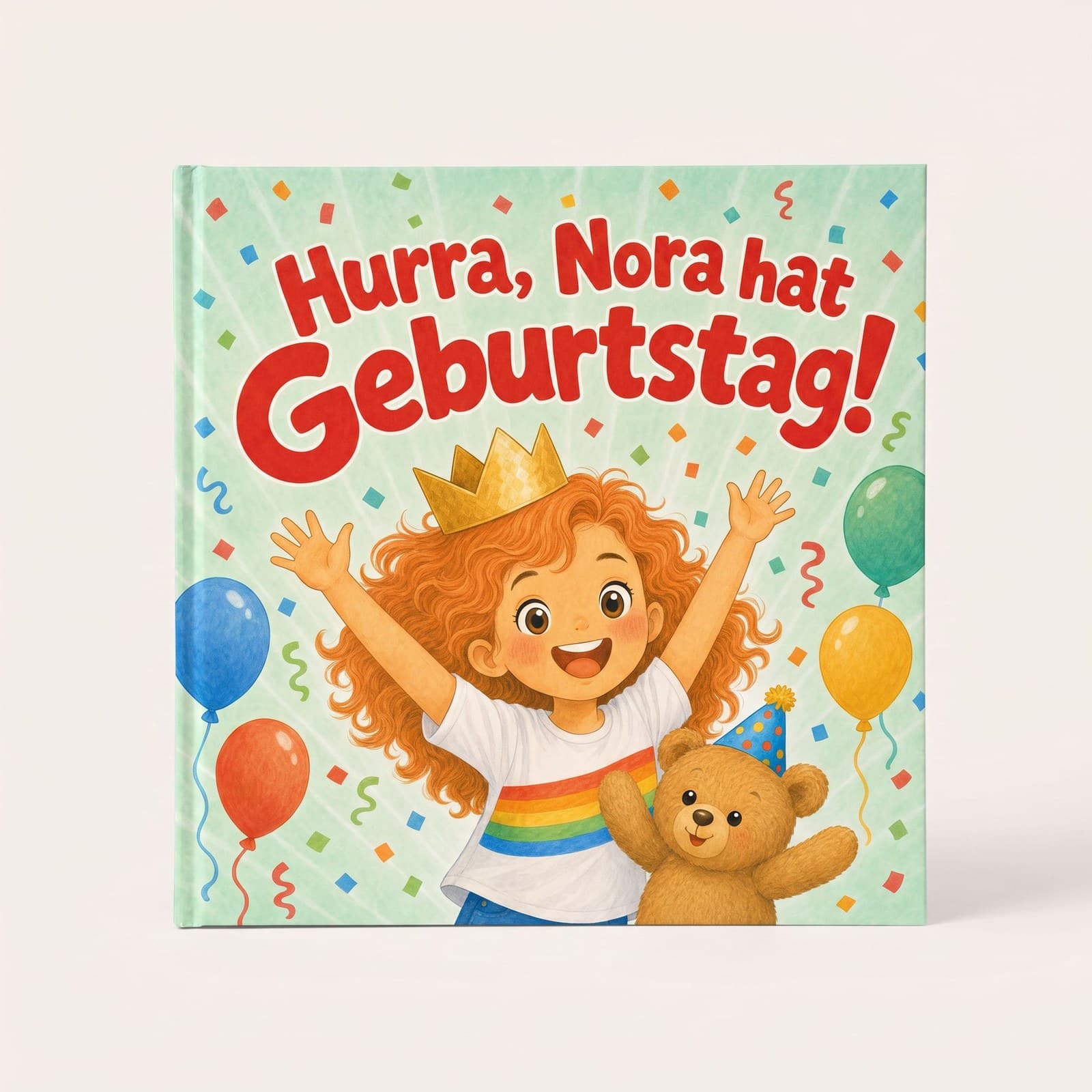 Personalisiertes Kinderbuch „Hurra, Geburtstag!“