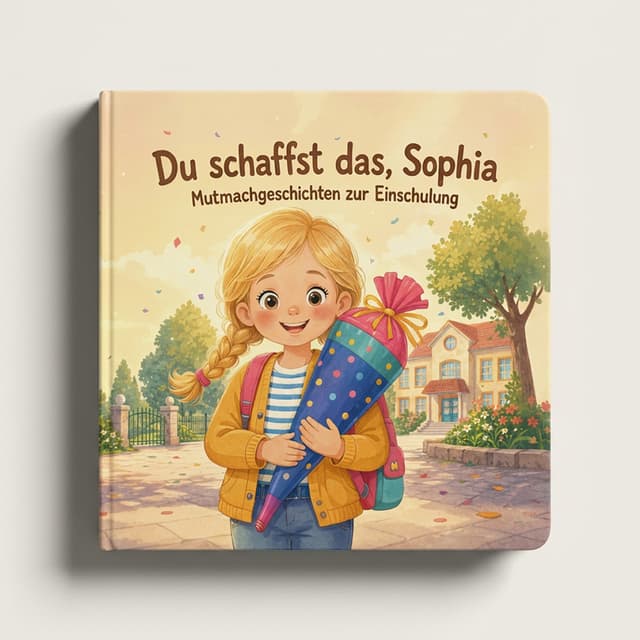 Personalisiertes Mutmachbuch zur Einschulung