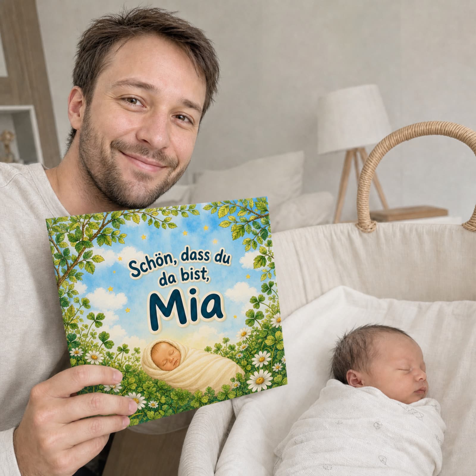 Kind hält sein Buch in den Händen