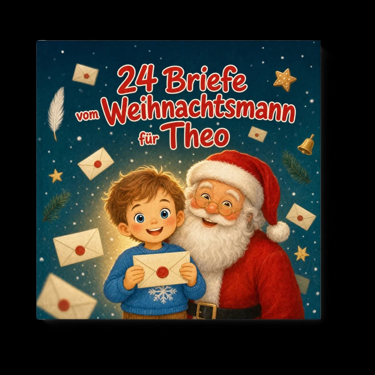 Personalisierter Adventskalender — 24 Briefe vom Weihnachtsmann