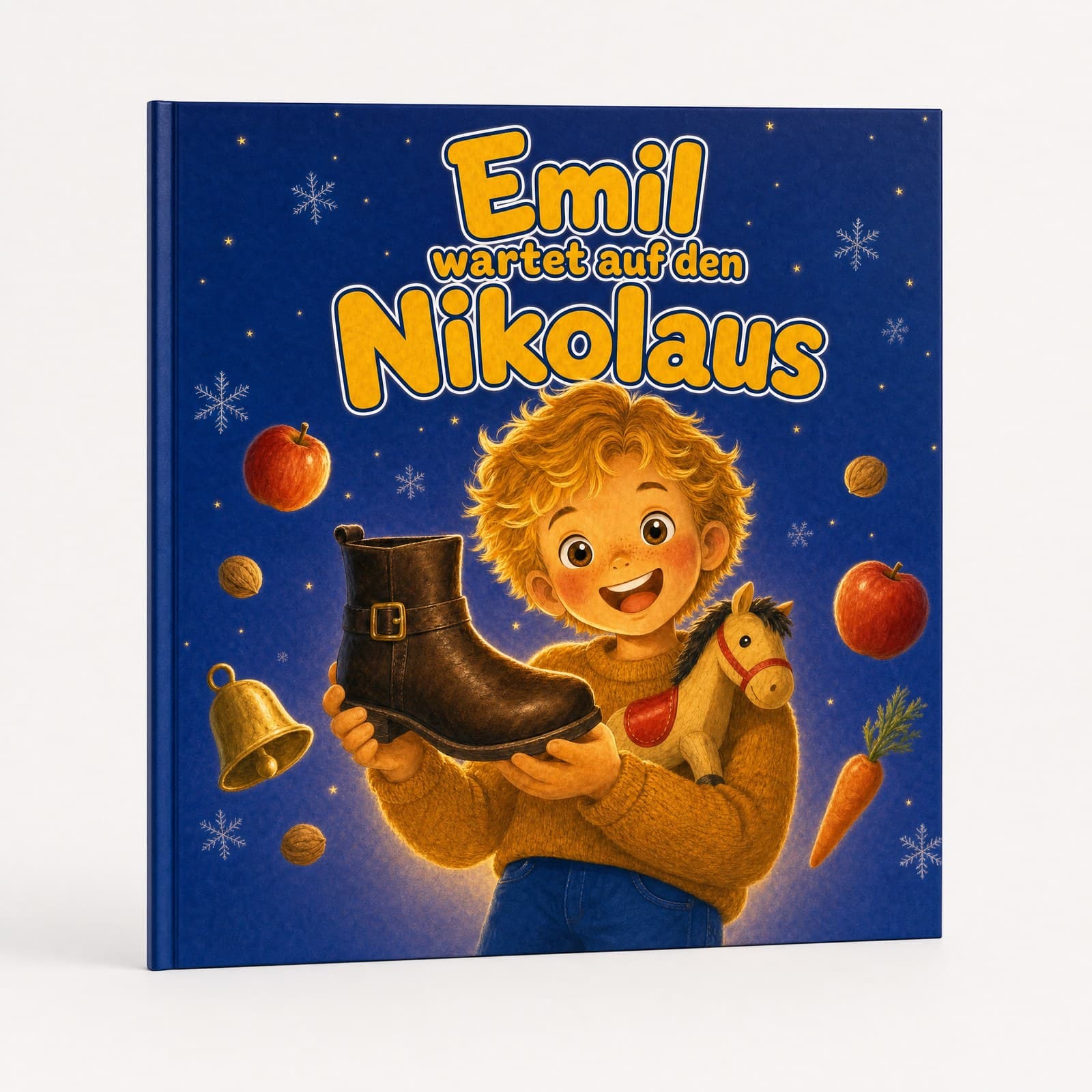 Personalisiertes Nikolausbuch — Warten auf den Nikolaus