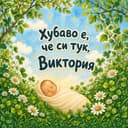 Персонализирана книга за новородено — Колко хубаво, че те има