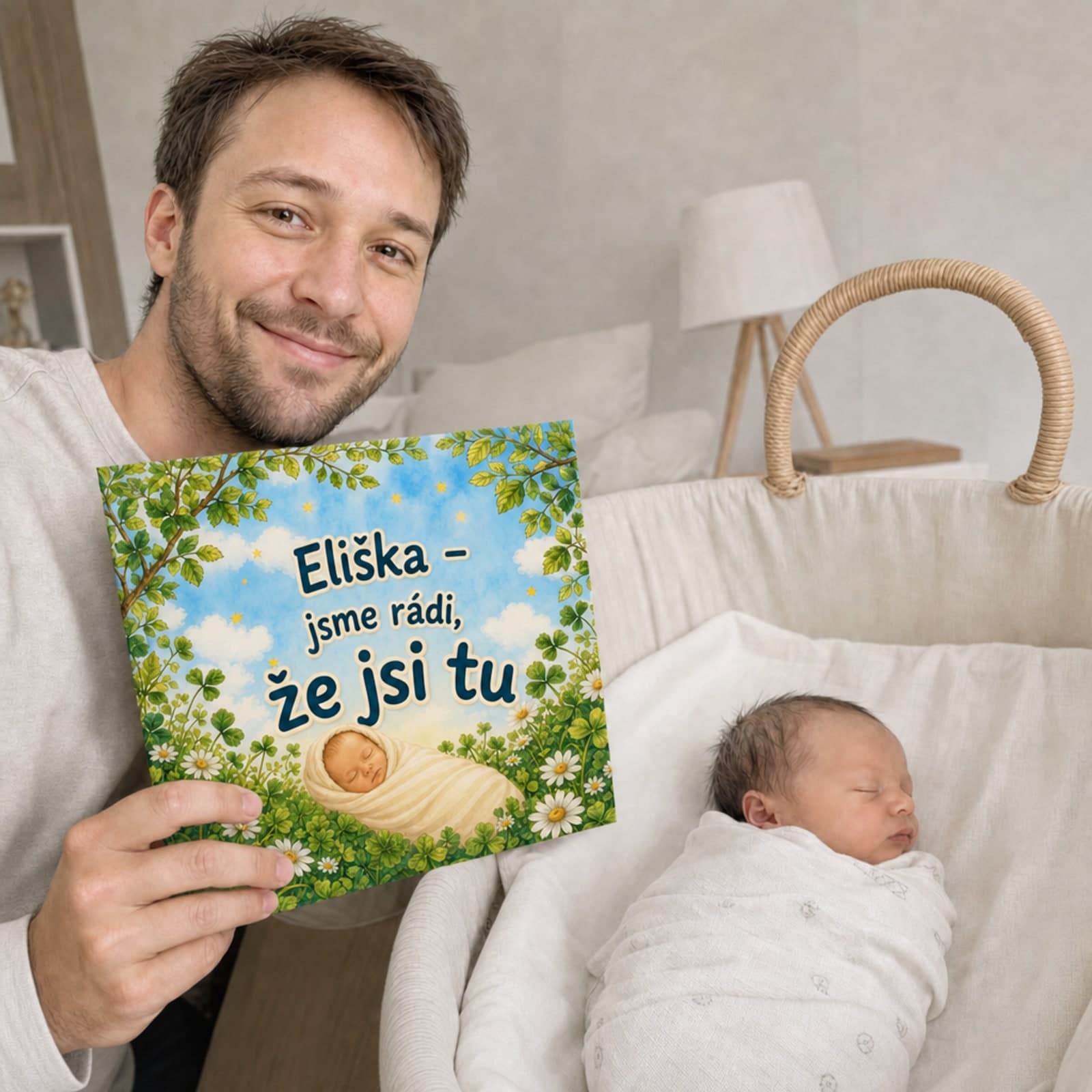 Dítě drží svou knihu