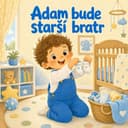 Personalizovaná dětská kniha „Starší bratr / starší sestra“