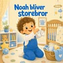 Personlig børnebog “Storebror / storesøster”
