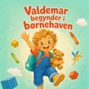 Personlig børnebog om den første børnehavedag