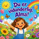Personlig børnebog “Du er vidunderlig”