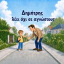 Προσωποποιημένο παιδικό βιβλίο «Όχι σε αγνώστους»