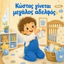 Προσωποποιημένο παιδικό βιβλίο «Μεγάλος αδελφός / Μεγάλη αδελφή»