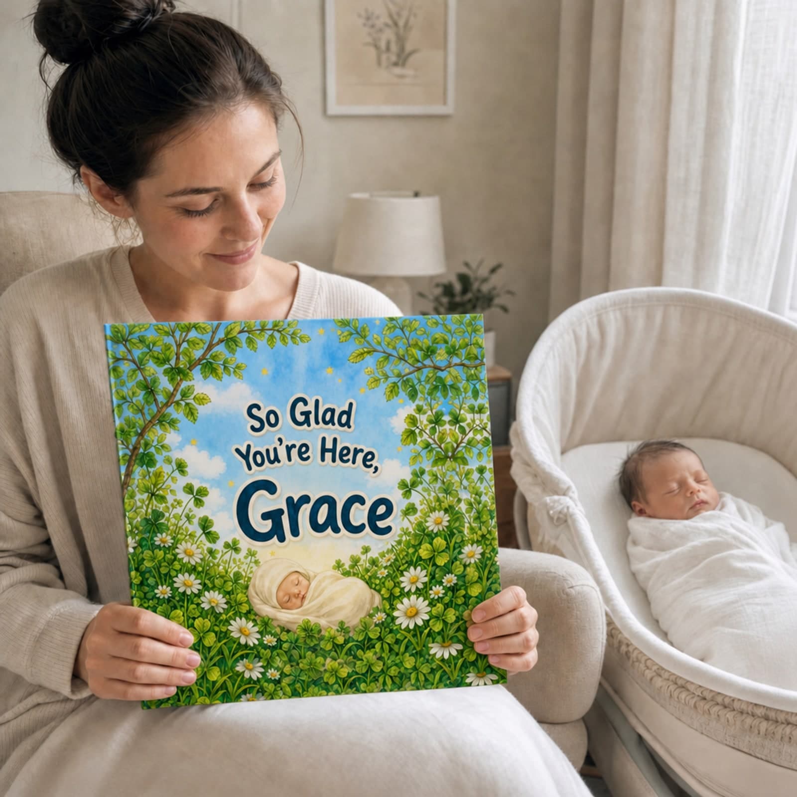 Child reading their personal book