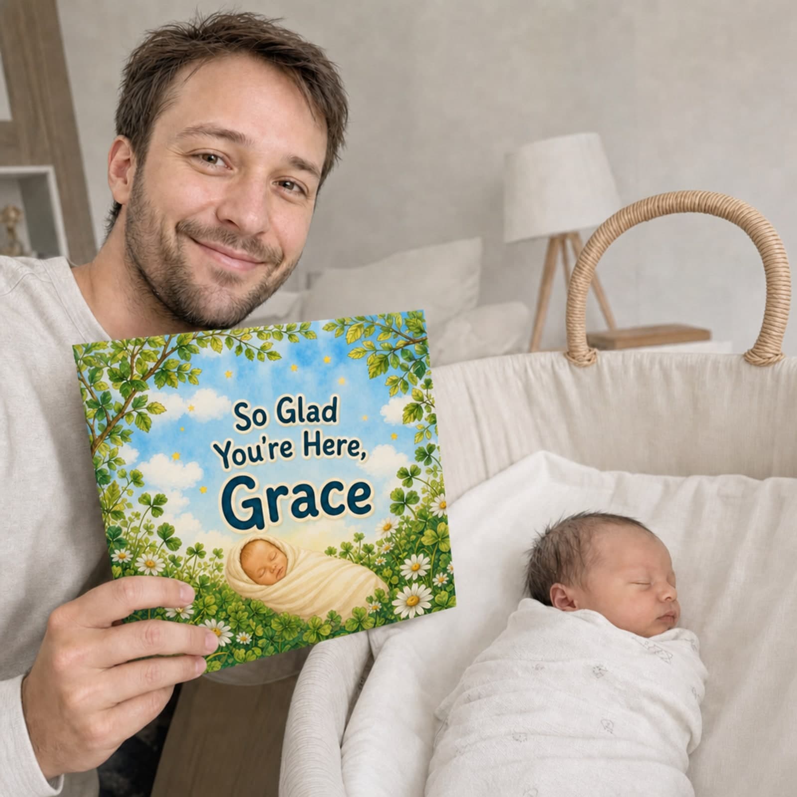 Child holding their book