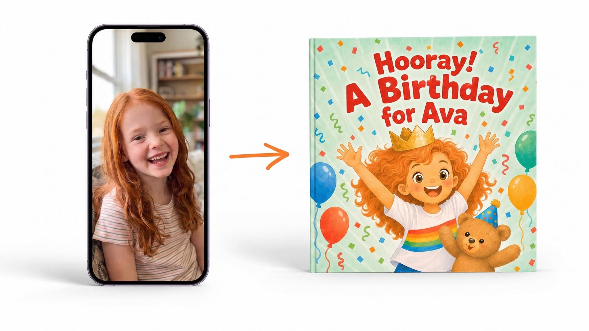 How your personalised book is made