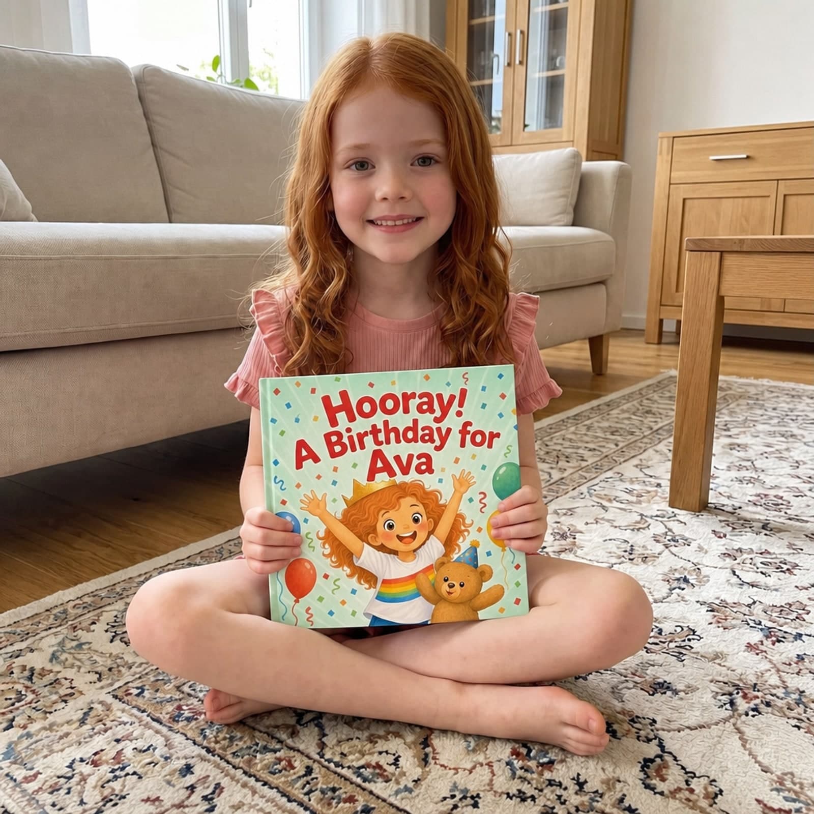 Your child on the cover