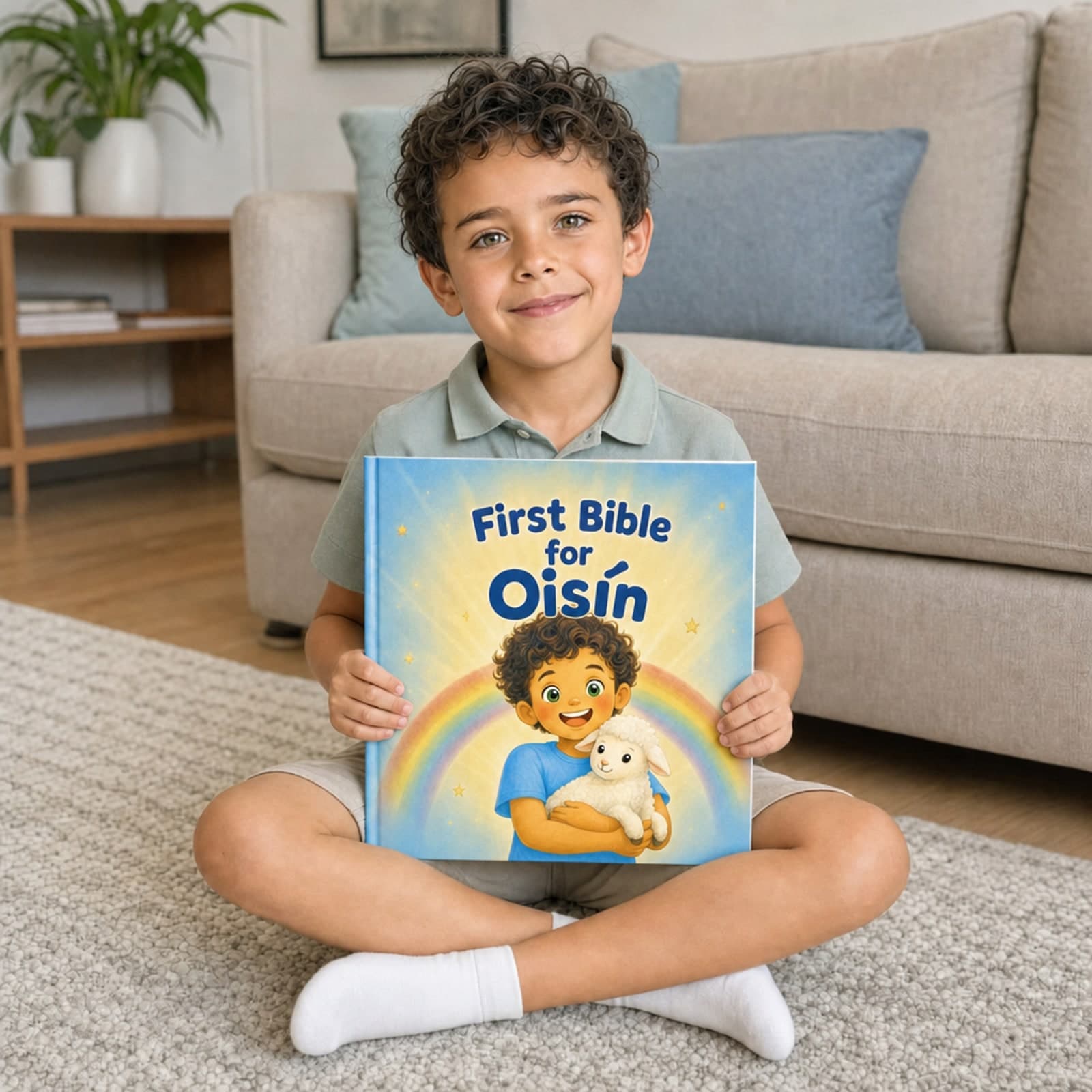Your child on the cover