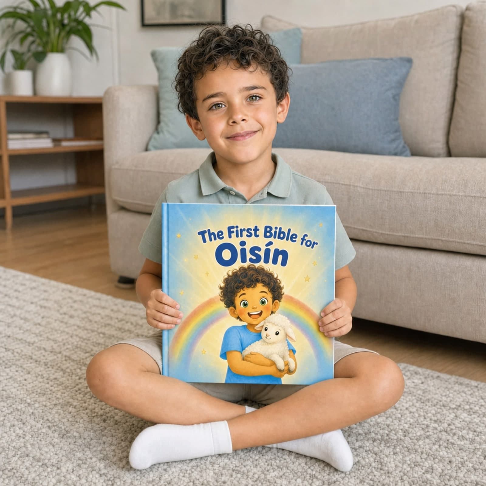 Your child on the cover