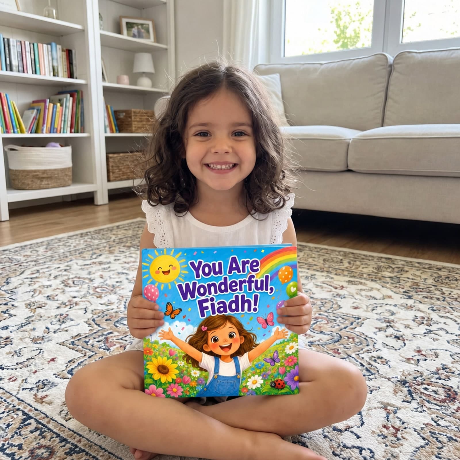 Your child on the cover