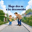 Libro infantil personalizado «No a los desconocidos»