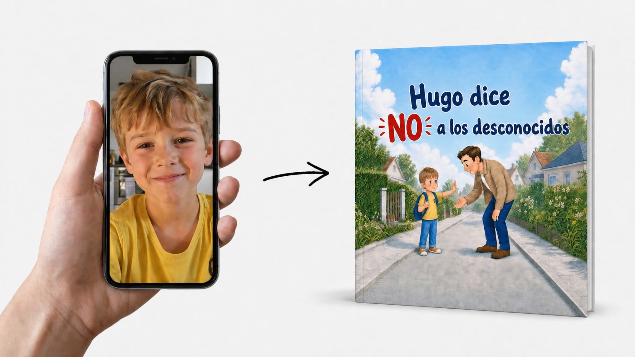 Así nace vuestro libro personalizado