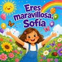Libro infantil personalizado «Eres una maravilla»