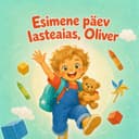 Personaliseeritud lasteraamat esimesest lasteaiapäevast