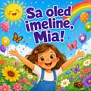 Personaliseeritud lasteraamat „Sa oled imeline“