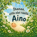 Personoitu vauvakirja – Ihanaa, että olet täällä