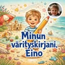 Personoitu värityskirja omista valokuvista