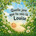 Livre de naissance personnalisé — Bienvenue au monde