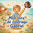 Livre de coloriage personnalisé créé à partir de vos propres photos
