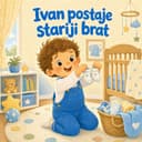 Personalizirana dječja knjiga „Stariji brat / starija sestra“