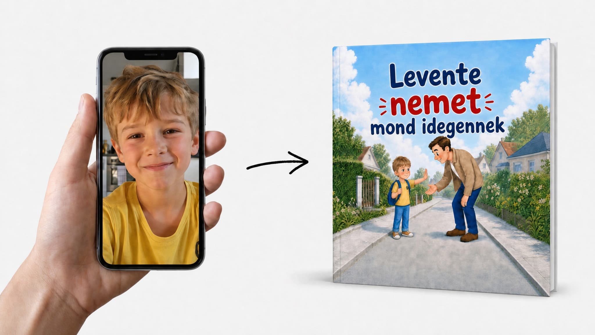 Így készül a személyre szabott könyv