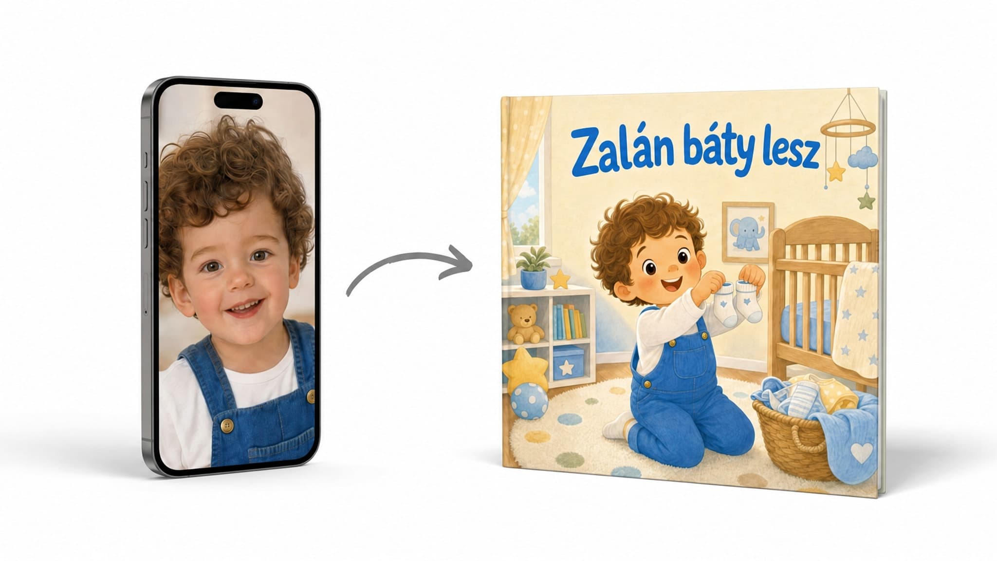 Így készül a személyre szabott könyv