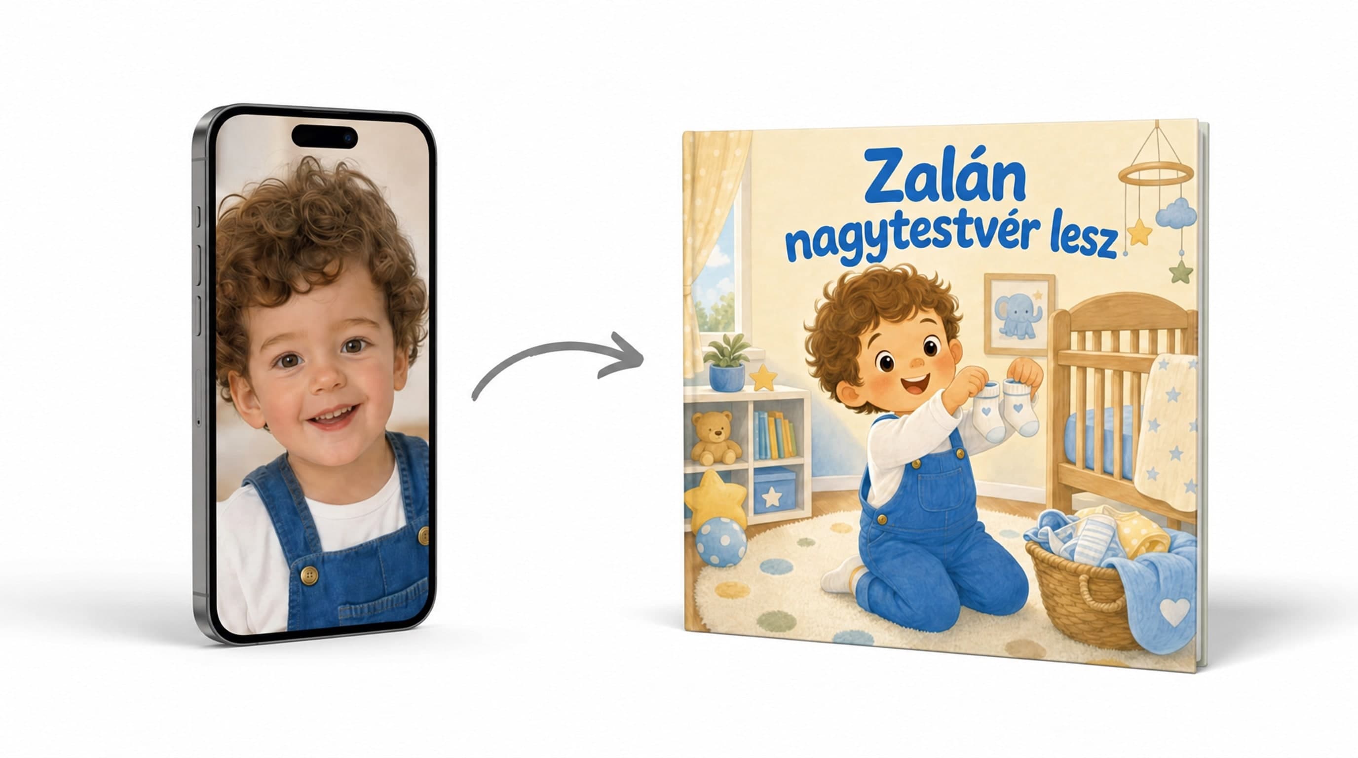 Így készül a személyre szabott könyv