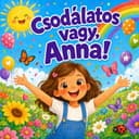 Névre szóló gyerekkönyv – „Csodálatos vagy”