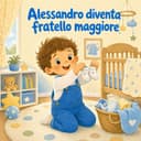 Libro per bambini personalizzato «Fratello maggiore / Sorella maggiore»