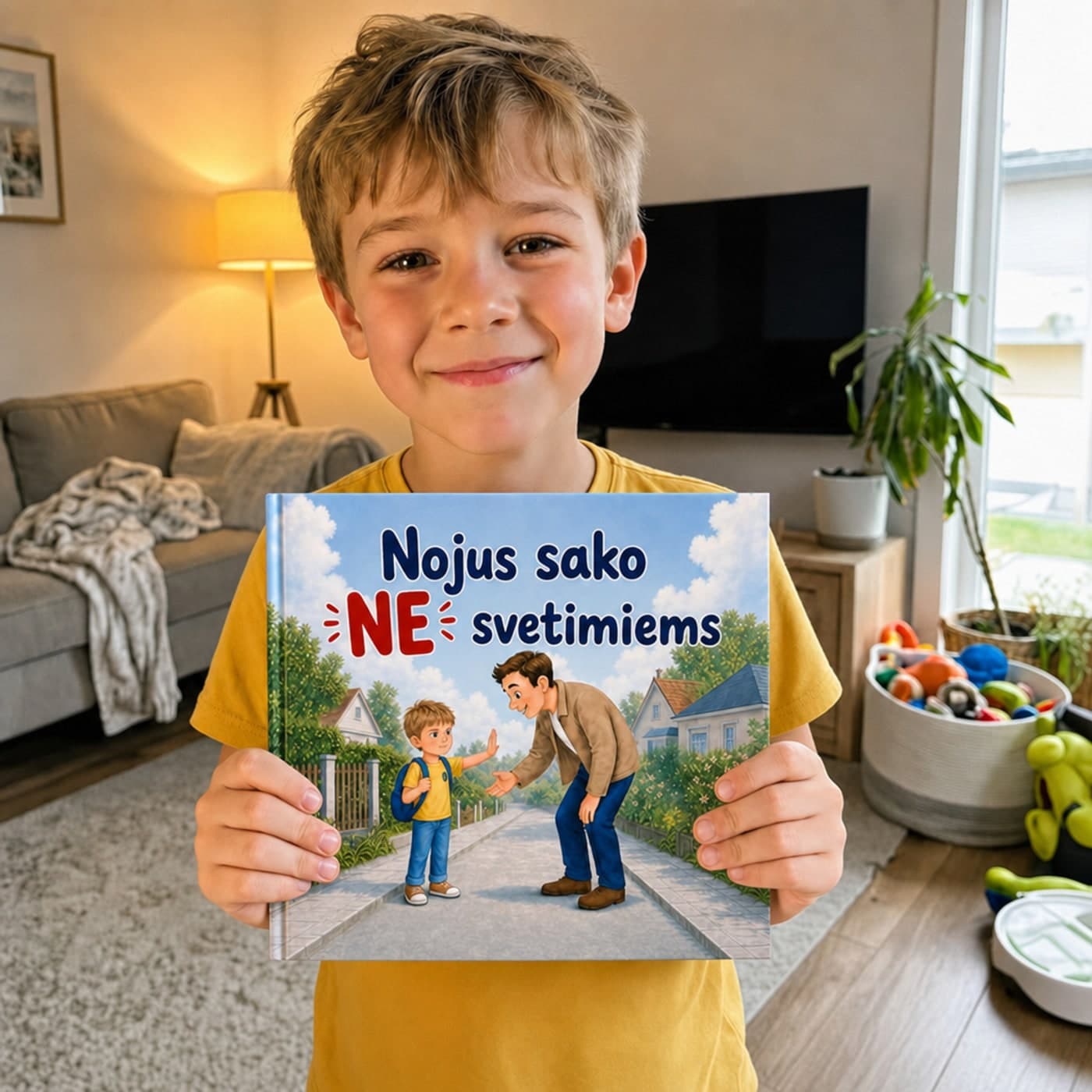 Jūsų vaikas ant viršelio
