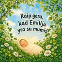 Personalizuota knyga gimimo proga — Kaip gera, kad tu esi