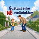 Personalizēta bērnu grāmata „Nē svešiniekiem“