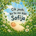 Personalizēta grāmata jaundzimušajam — Cik labi, ka tu esi