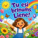 Personalizēta bērnu grāmata „Tu esi brīnums“