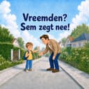 Gepersonaliseerd kinderboek “Nee tegen vreemden”
