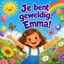 Gepersonaliseerd kinderboek “Je bent geweldig”