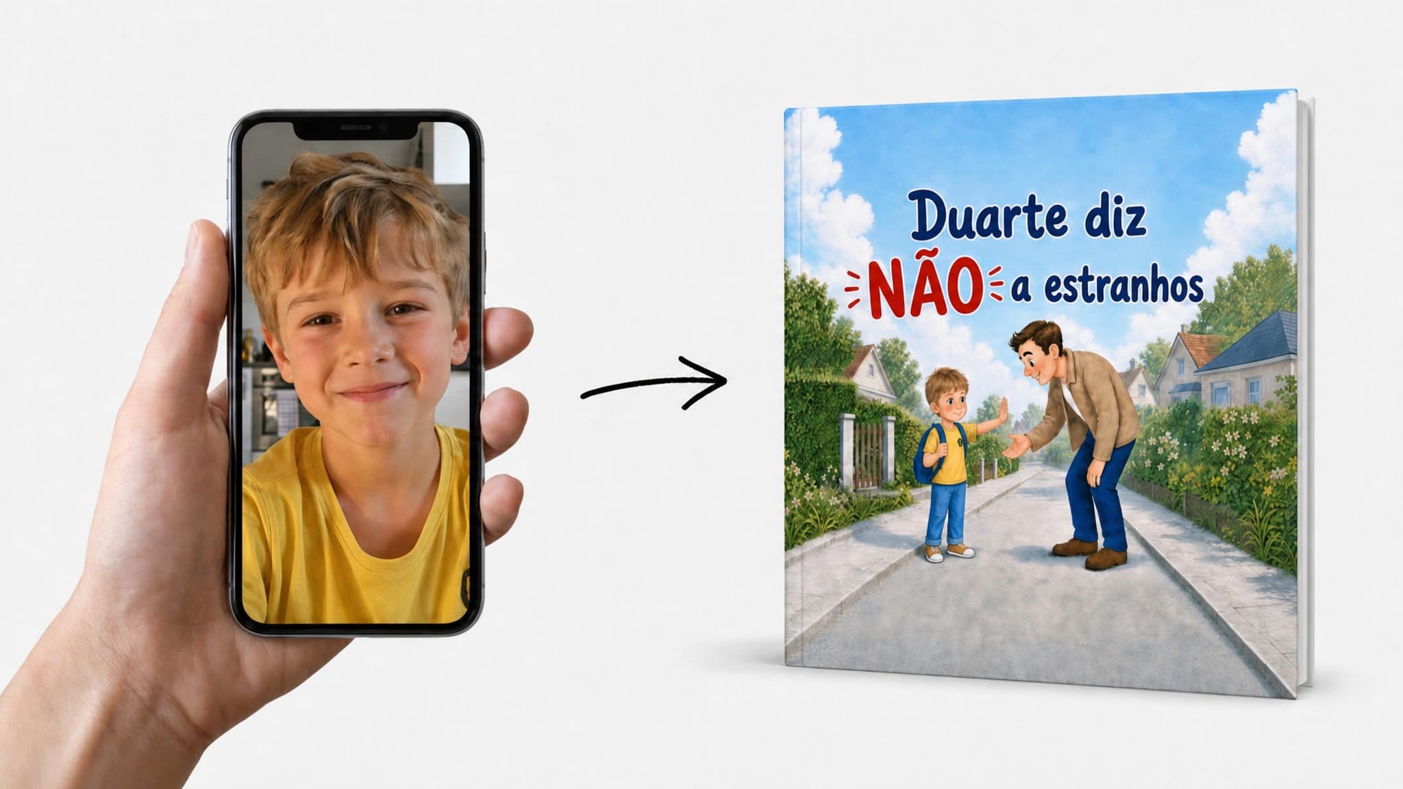 É assim que nasce o seu livro personalizado
