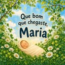 Livro de nascimento personalizado — Que bom que chegaste