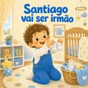 Livro infantil personalizado «Vou ser irmão ou irmã»