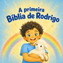 Bíblia infantil personalizada com o seu filho na capa